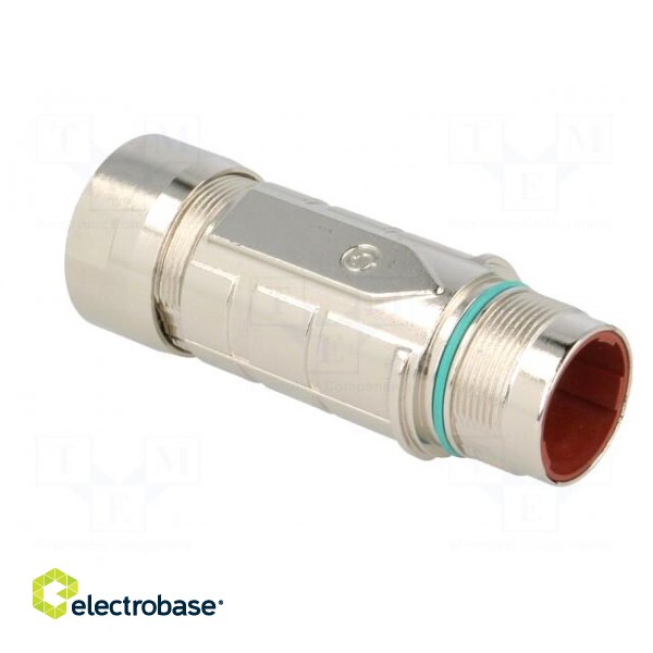 Connector: M23 | plug | PIN: 6 | male | crimped | for cable | straight | 25A фото 8