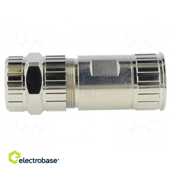 Connector: M23 | plug | PIN: 6 | male | crimped | for cable | straight | 28A фото 7