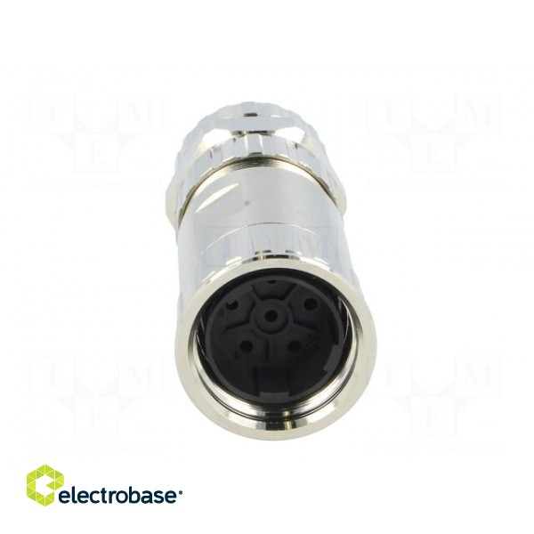 Connector: M23 | plug | PIN: 6 | male | crimped | for cable | straight | 28A image 9