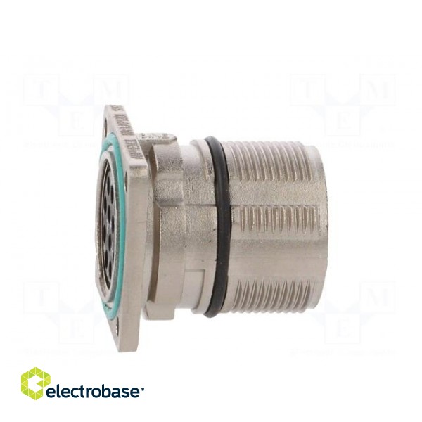 Connector: M23 | socket | PIN: 12 | female | crimped | straight | 10A | IP67 image 7
