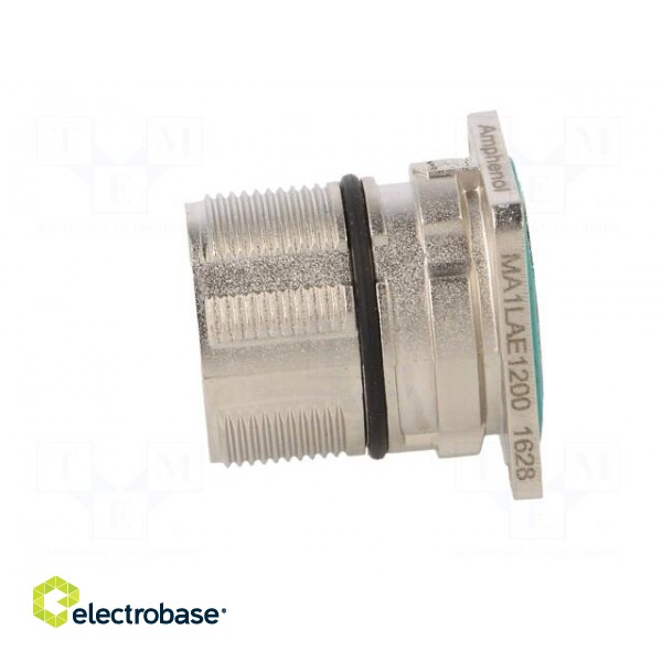 Connector: M23 | socket | PIN: 12 | male | crimped | straight | 10A | IP67 paveikslėlis 3