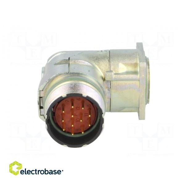 Connector: M23 | socket | PIN: 12 | male | soldering | angled 90° | 7A paveikslėlis 9