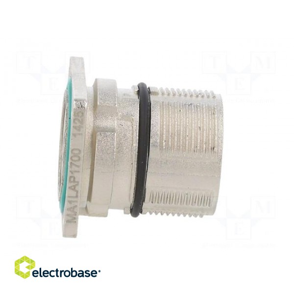 Connector: M23 | socket | PIN: 17 | female | crimped | straight | 9A | IP67 фото 3