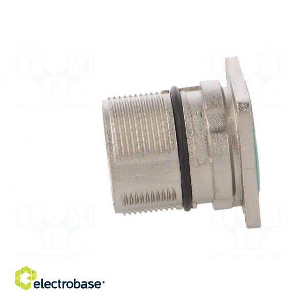 Connector: M23 | socket | PIN: 17 | male | crimped | straight | 9A | IP67 paveikslėlis 3