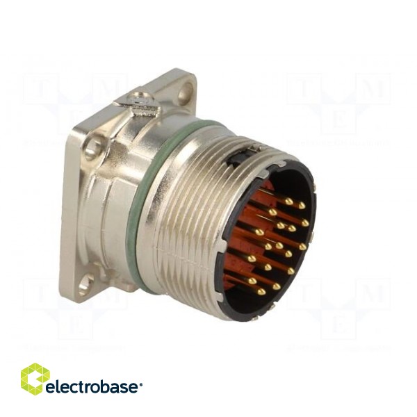 Connector: M23 | socket | PIN: 17 | male | soldering | straight | 7A | IP68 фото 8