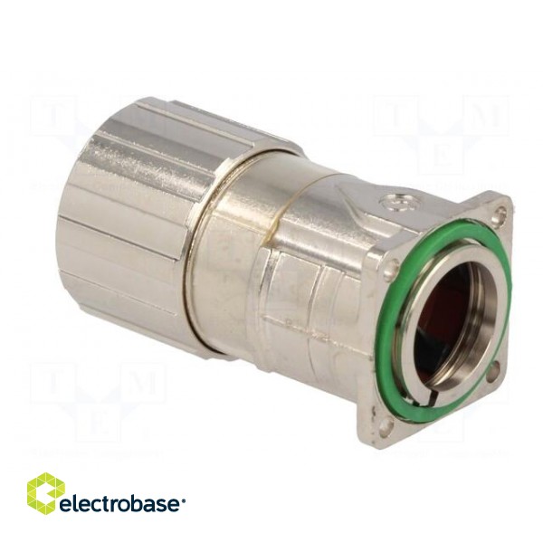 Connector: M23 | socket | PIN: 6 | female | crimped | straight | 25A | IP68 фото 4