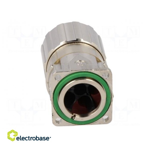 Connector: M23 | socket | PIN: 6 | female | crimped | straight | 25A | IP68 фото 5