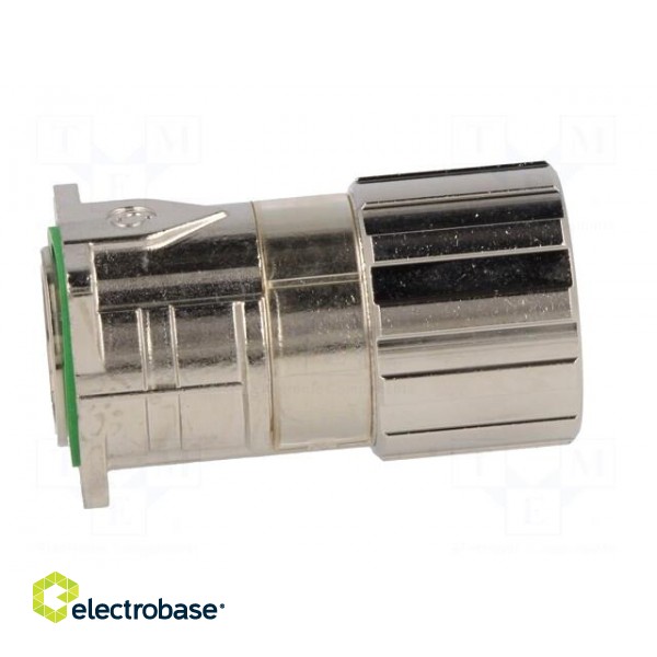 Connector: M23 | socket | PIN: 6 | female | crimped | straight | 25A | IP68 фото 7