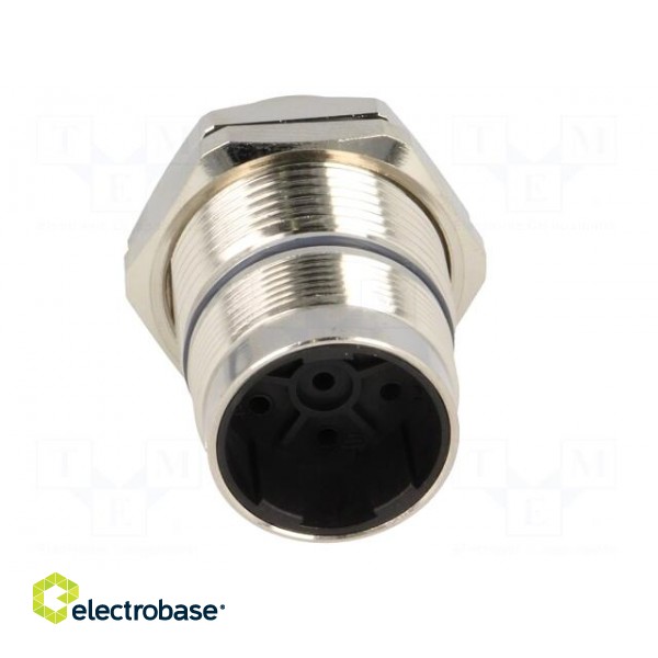 Connector: M23 | socket | PIN: 6 | male | crimped | 28A | shielded | IP67 image 9