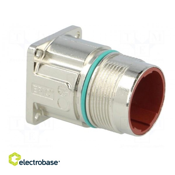 Connector: M23 | socket | PIN: 8(4+4) | male | crimped | straight | IP68 paveikslėlis 8