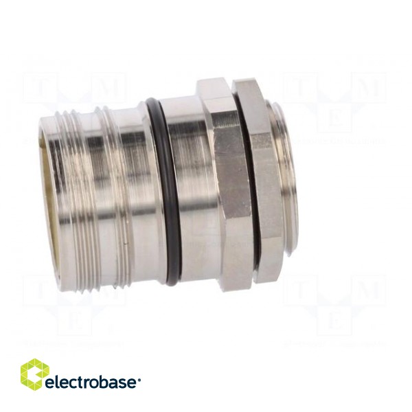 Enclosure: for circular connectors | external thread | straight фото 3