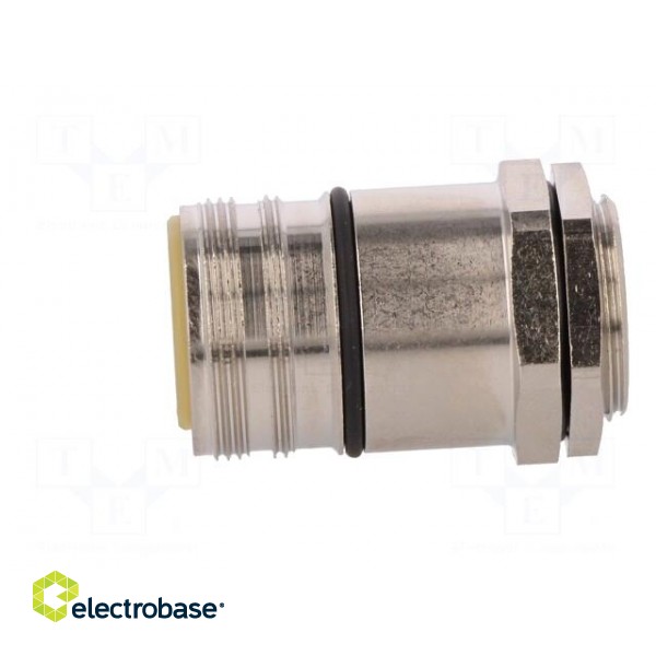 Enclosure: for circular connectors | external thread | straight фото 3