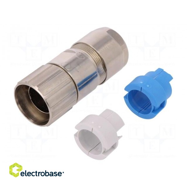 Enclosure: for circular connectors | for cable | internal thread image 1