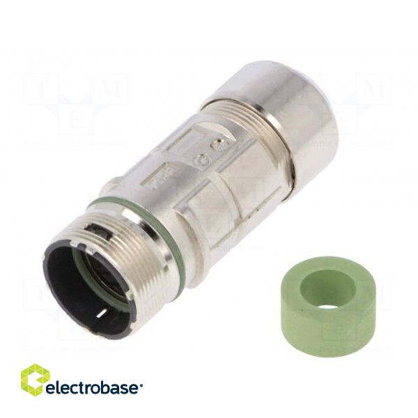 Connector: M23 | for cable | external thread | straight image 1
