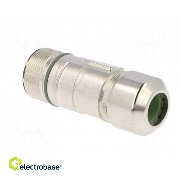 Connector: M23 | for cable | external thread | straight фото 4