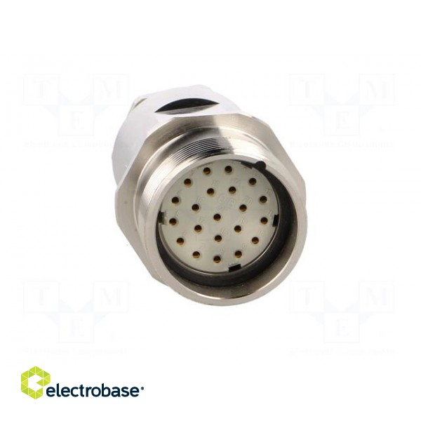 Connector: M27 | ZYLIN | plug | female | soldering | for cable | PIN: 21 image 9
