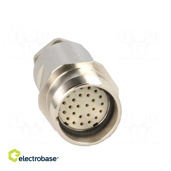 Connector: M27 | ZYLIN | plug | female | soldering | for cable | PIN: 26 image 9