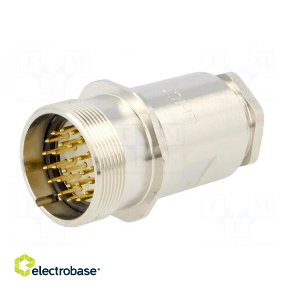 Connector: M27 | ZYLIN | plug | male | soldering | for cable | PIN: 26 paveikslėlis 2
