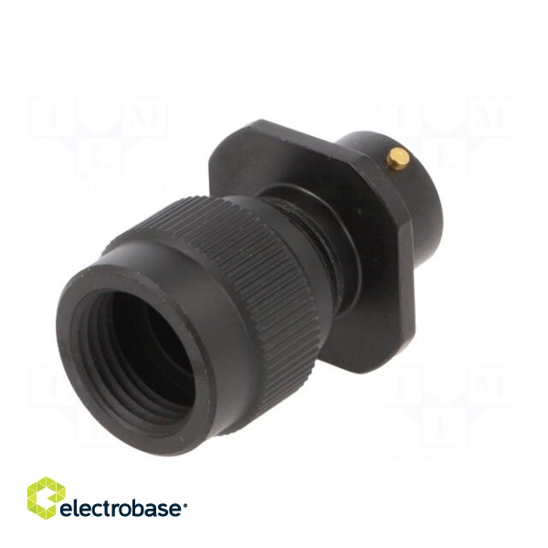 Connector: circular | socket,plug | PIN: 7 | male | soldering | 62IN image 6