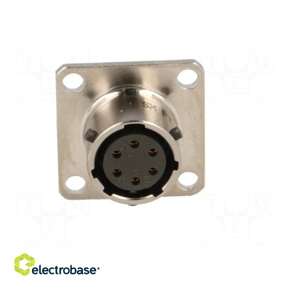 Connector: circular | socket | PIN: 6 | female | soldering | PT/451 | 600V image 9