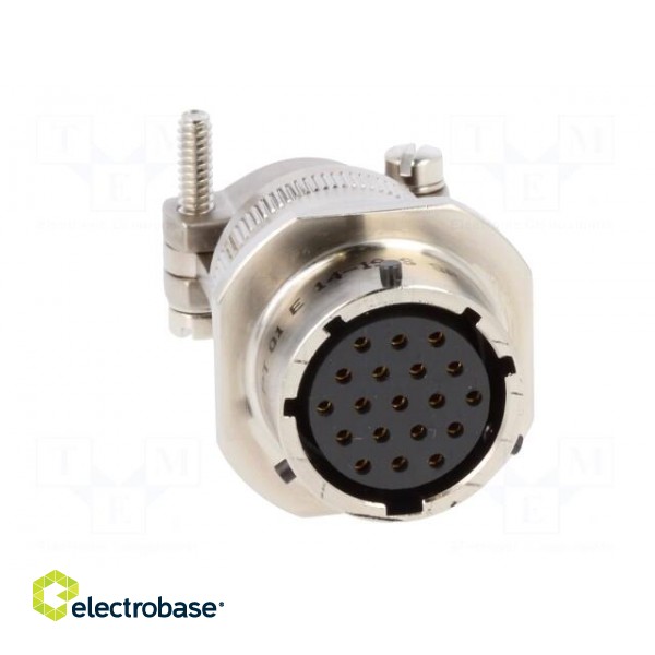 Connector: circular | PT | plug | female | PIN: 19 | with cable clamp image 9