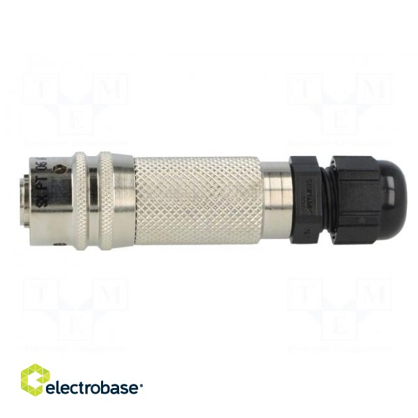 Connector: circular | PT | plug | male | PIN: 3 | with cable gland | 7.5A image 3