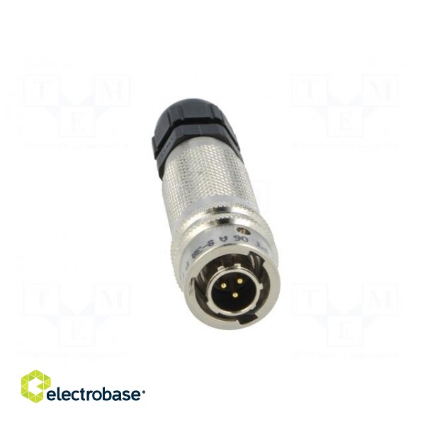 Connector: circular | PT | plug | male | PIN: 3 | with cable gland | 7.5A image 9