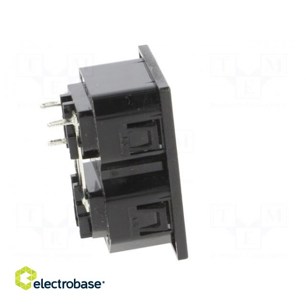 Connector: AC supply | female | socket | 250VAC | 10A | max.1.5mm paveikslėlis 7