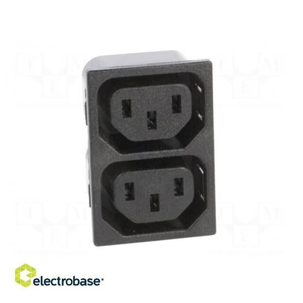 Connector: AC supply | female | socket | 250VAC | 10A | max.1.5mm paveikslėlis 9