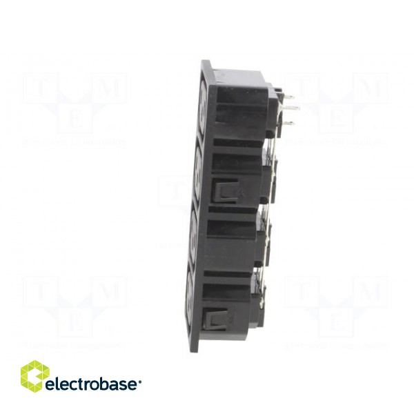 Connector: AC supply | female | socket | 250VAC | 10A | max.1.5mm фото 3