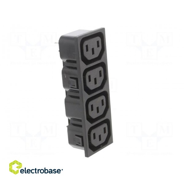 Connector: AC supply | female | socket | 250VAC | 10A | max.1.5mm фото 8