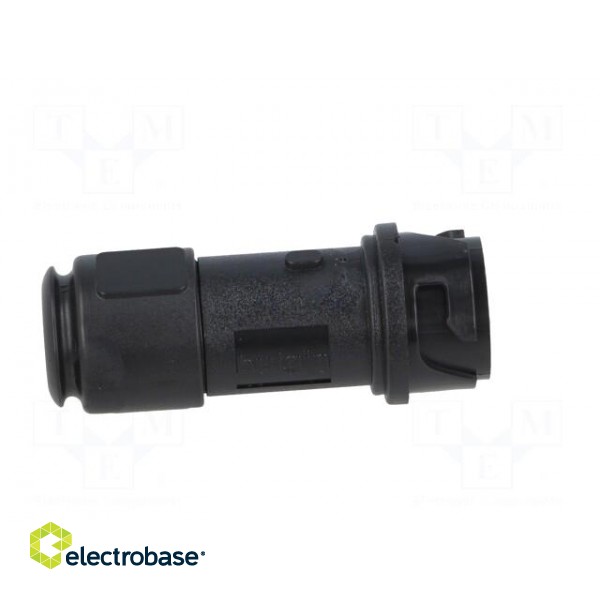 Connector: circular | plug | female | PIN: 10 | w/o contacts | for cable фото 7