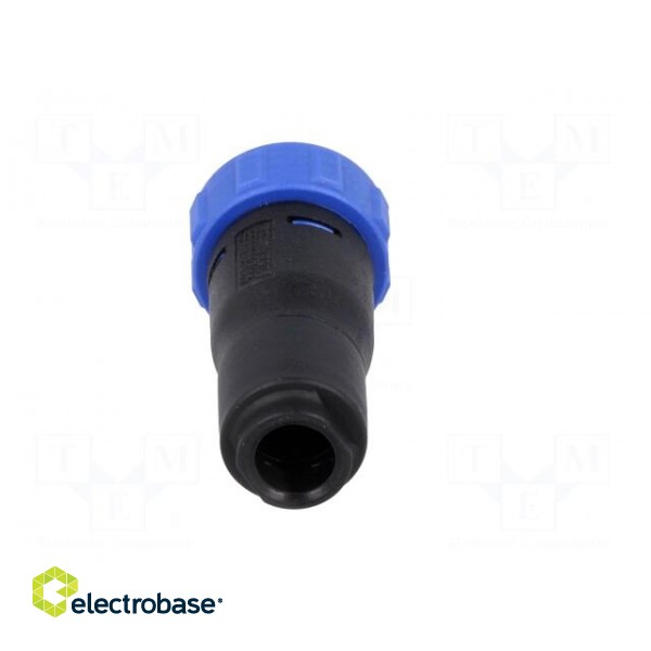 Connector: circular | plug | female | PIN: 10 | w/o contacts | for cable image 5