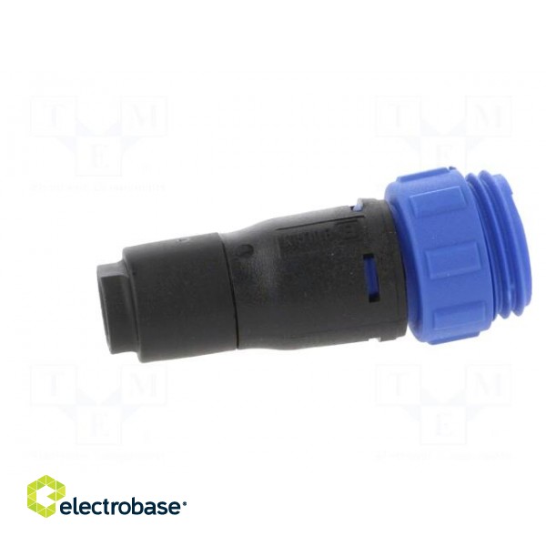 Connector: circular | plug | female | PIN: 10 | w/o contacts | for cable image 7