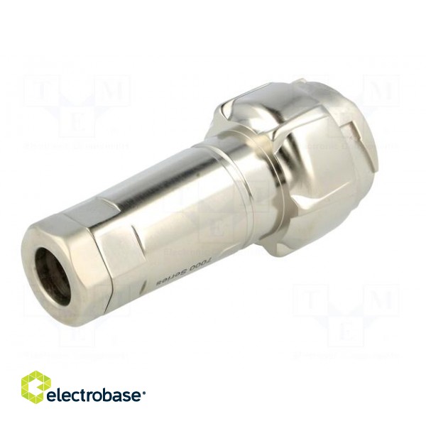 Connector: circular | plug | female | PIN: 10 | w/o contacts | for cable image 6
