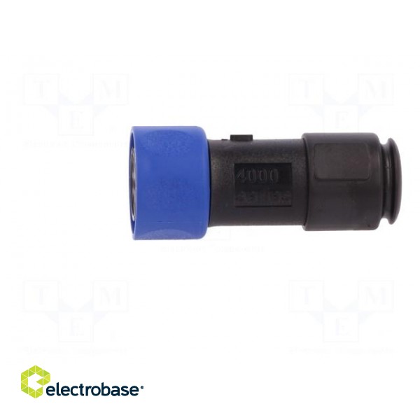 Connector: circular | plug | female | PIN: 10 | w/o contacts | for cable paveikslėlis 4