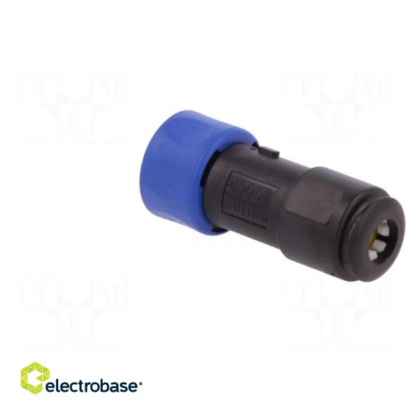 Connector: circular | plug | female | PIN: 10 | w/o contacts | for cable фото 6