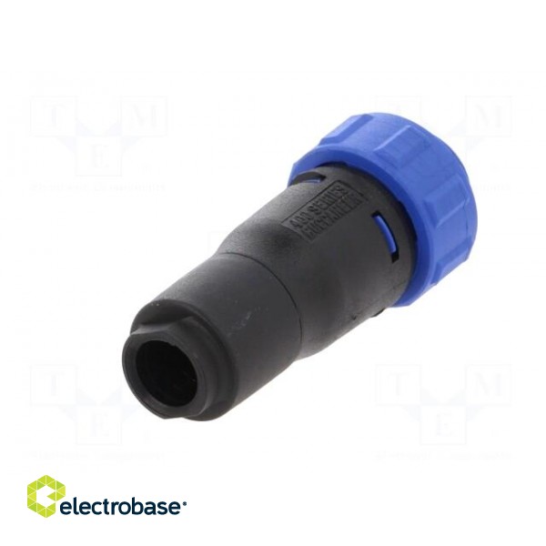 Connector: circular | plug | female | PIN: 12 | w/o contacts | for cable paveikslėlis 6