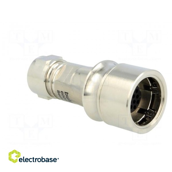 Connector: circular | plug | female | PIN: 16 | w/o contacts | for cable image 8