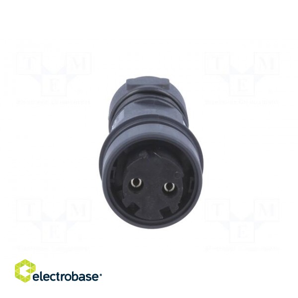 Connector: circular | plug | female | PIN: 2 | Buccaneer 6000 | UL94V-0 image 9