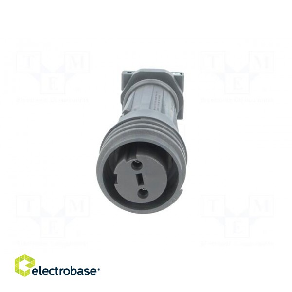 Connector: circular | plug | female | PIN: 2 | EXPlora | Contacts: brass image 9