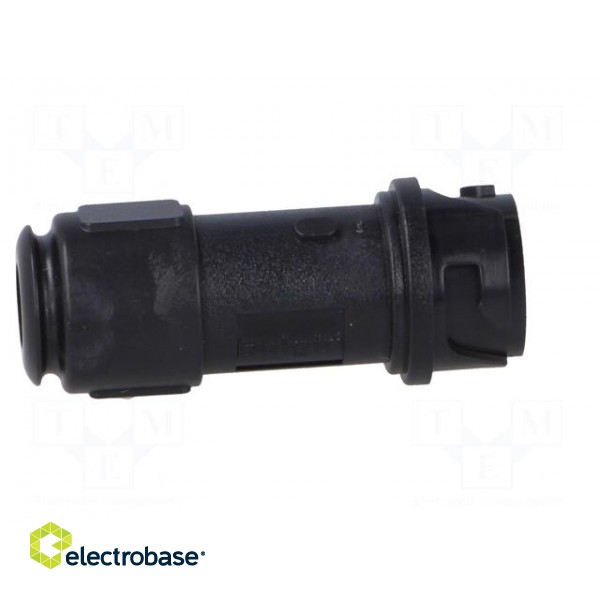 Connector: circular | plug | female | PIN: 2 | w/o contacts | for cable paveikslėlis 7