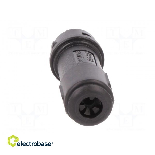 Connector: circular | plug | female | PIN: 2 | w/o contacts | for cable фото 5