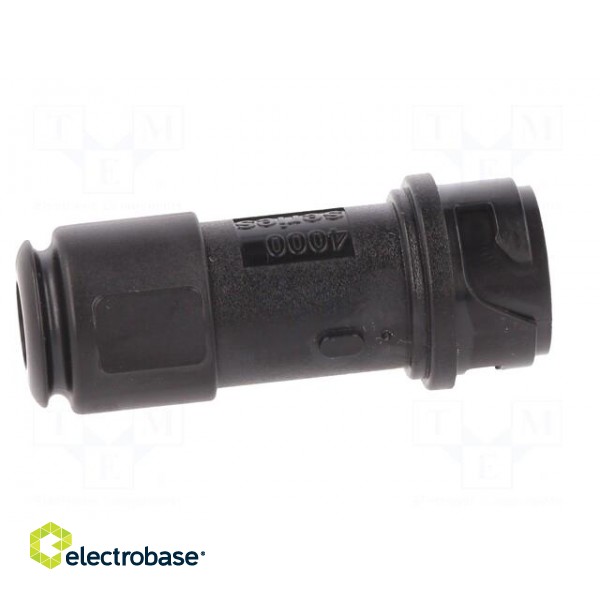Connector: circular | plug | female | PIN: 2 | w/o contacts | for cable paveikslėlis 7