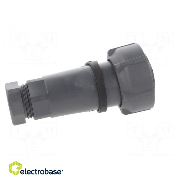 Connector: circular | plug | female | PIN: 32 | w/o contacts | for cable image 7