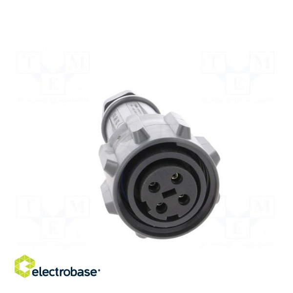 Connector: circular | plug | female | PIN: 4 | EXPlora | Contacts: brass paveikslėlis 9