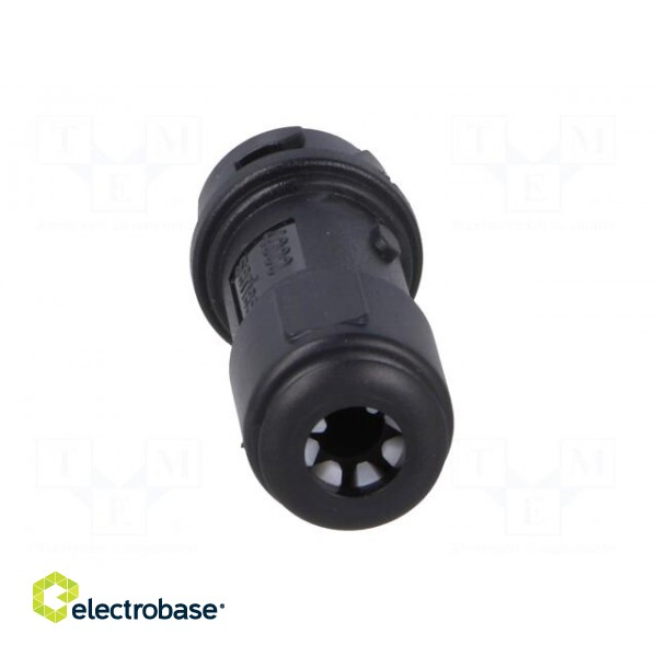 Connector: circular | plug | female | PIN: 4 | w/o contacts | for cable image 5