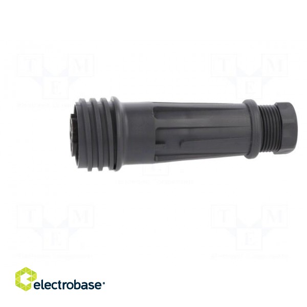 Connector: circular | plug | female | PIN: 5 | EXPlora | Contacts: brass image 3