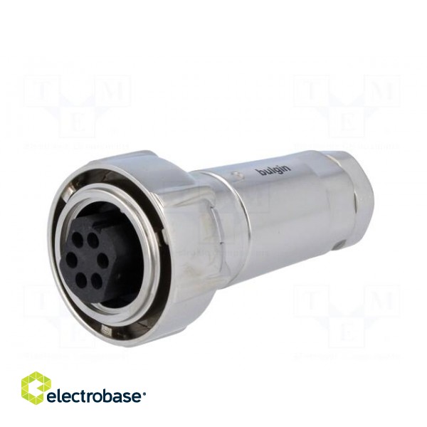 Connector: circular | plug | female | PIN: 6 | Buccaneer 7000 | 10A | 500V image 2