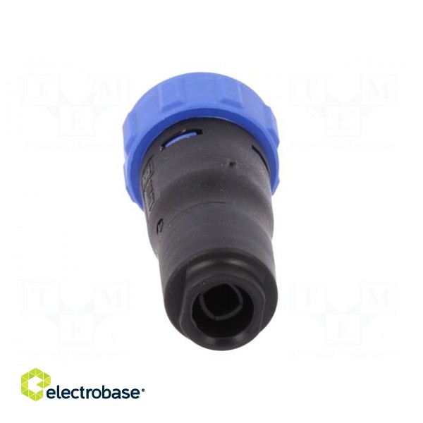 Connector: circular | plug | female | PIN: 6 | w/o contacts | for cable image 5